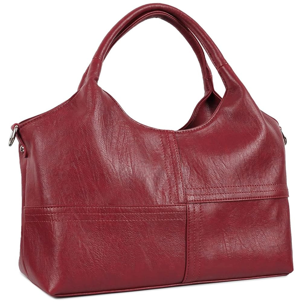 KOGTLA Vegan Leather Purses for Women with Detachable Satchel Strap, Ladies Handbags, Tote Hobo B... | Amazon (US)