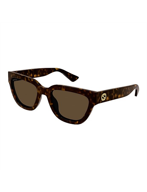 Gucci Tort Cat-eye Sunglasses | David Jones | David Jones (Australia & New Zealand)