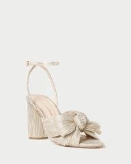 Camellia Platinum Bow Heel | Loeffler Randall