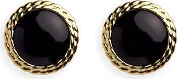 Bezel Stud Earrings | Nordstrom