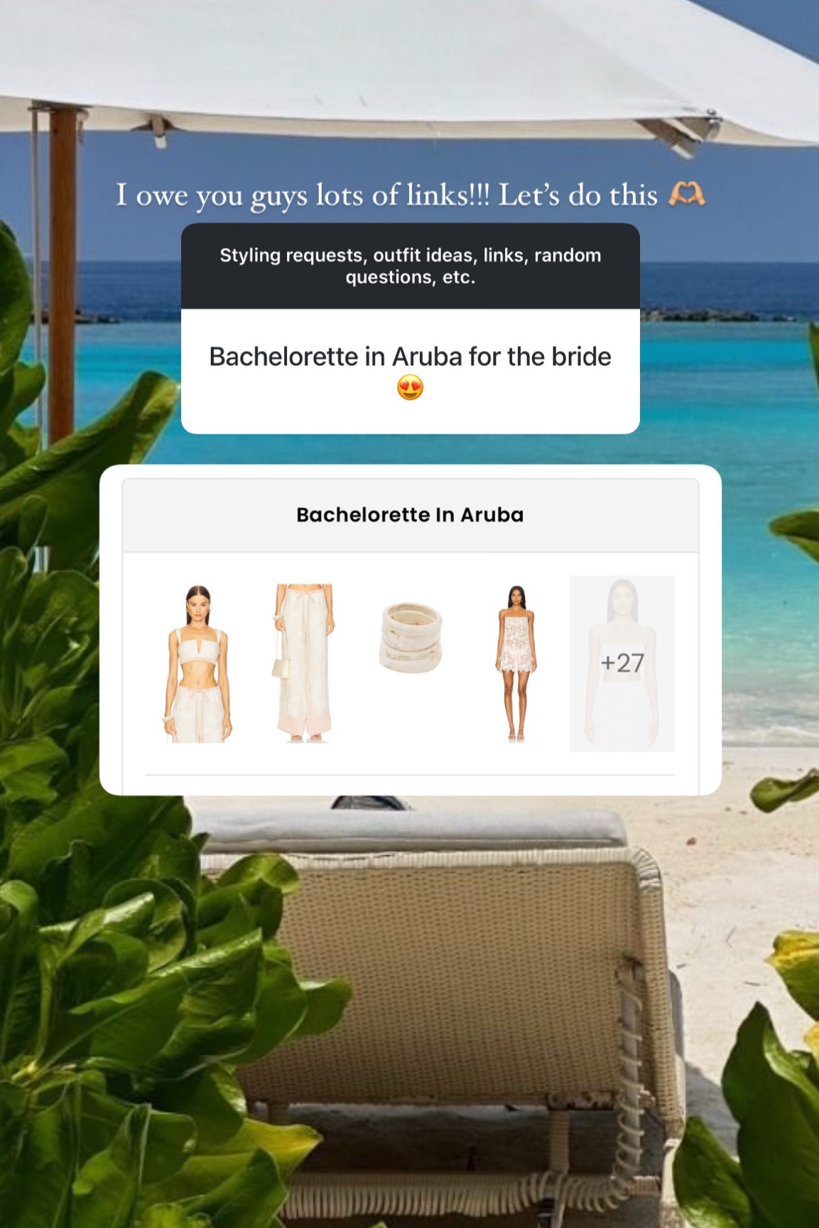 Beach bachelorette outfit ideas for the bride 🤍

#LTKMostLoved #LTKFindsUnder100 #LTKWedding