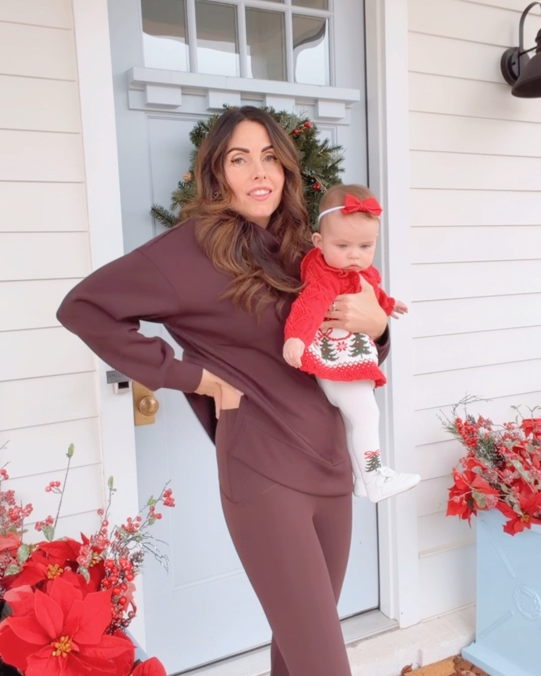 Spanx air essentials and booty boost leggings on major sale!!’ Love this look! Juliana’s dress is TJ maxx find 

#LTKGiftGuide #LTKHoliday #LTKCyberWeek