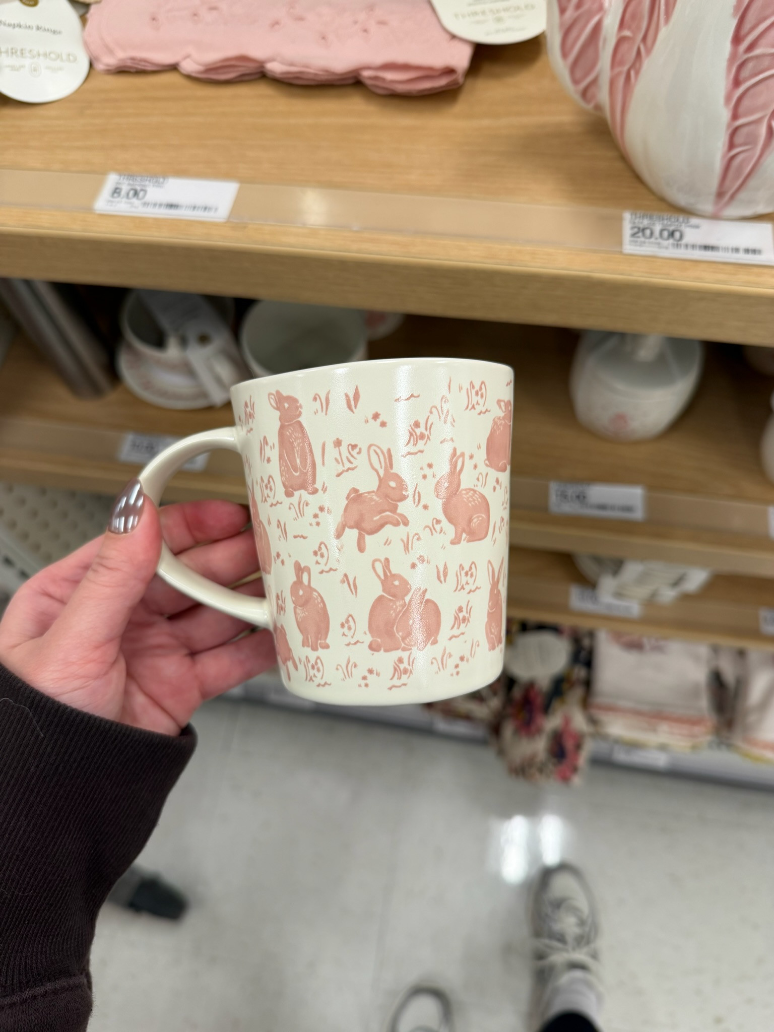 This little bunny mug from Target is so cute for spring. I love mugs like this for morning coffee or tea and it would be so cute out for Easter too! It’s on sale for $5.60 right now.
spring outfits 2026, easter dress women, easter outfits women, spring dresses, vacation outfits beach, date night outfits, work outfits, plus size fashion, easter basket ideas, bunny mug, easter mug, spring mugs, easter decor, target home finds, target deals 

 #LTKmorningroutine #LTKHome