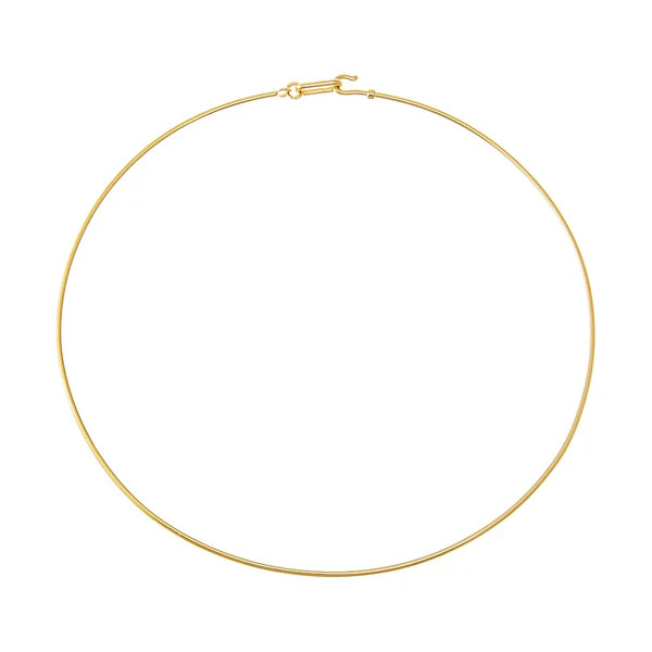 Solid Thin Wire Choker Necklace | Adina Eden