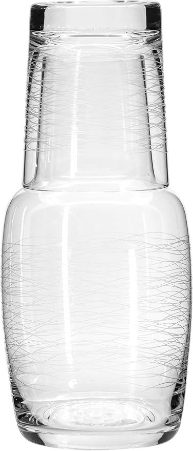 Bedside and Guestroom Night Water Carafe Beverage Set (28 Ounce) | Amazon (US)