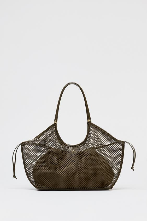 MESH SHOPPER BAG | Zara US