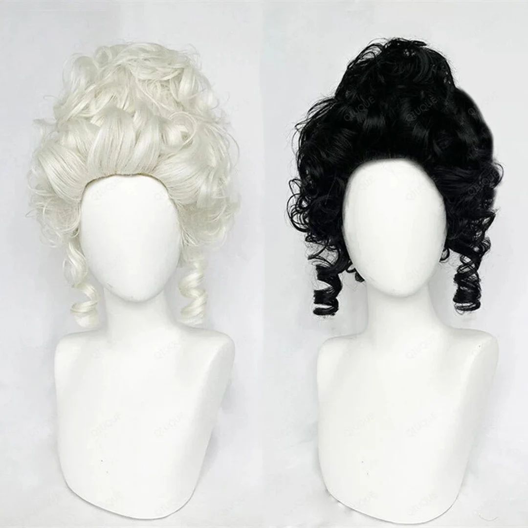 Marie Antoinette Cosplay Wigs Princess Medium Curly Hair - Etsy Canada | Etsy (CAD)