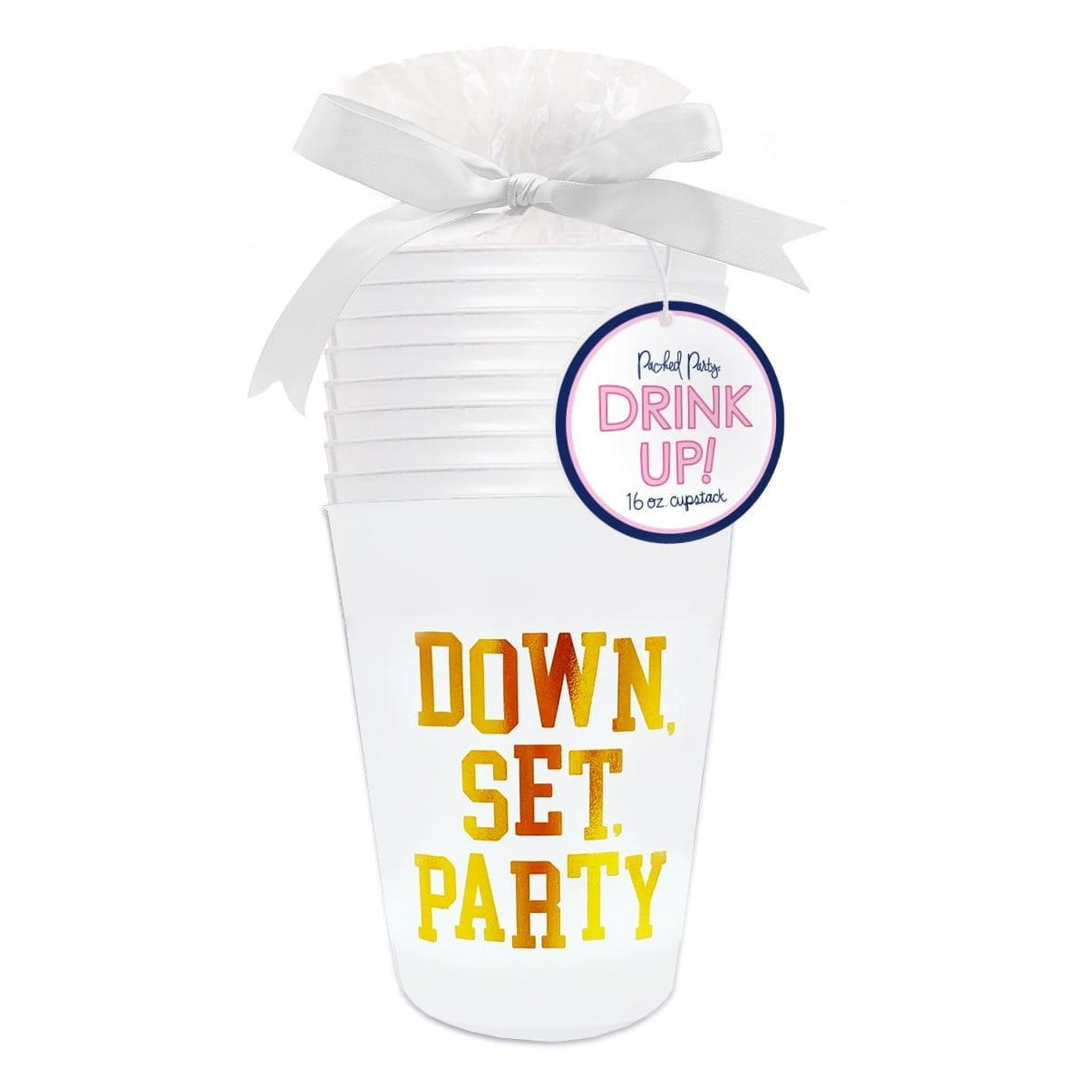Down, Set, Party Cupstack | Packed Party