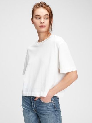 Boxy Cropped T-Shirt | Gap (US)