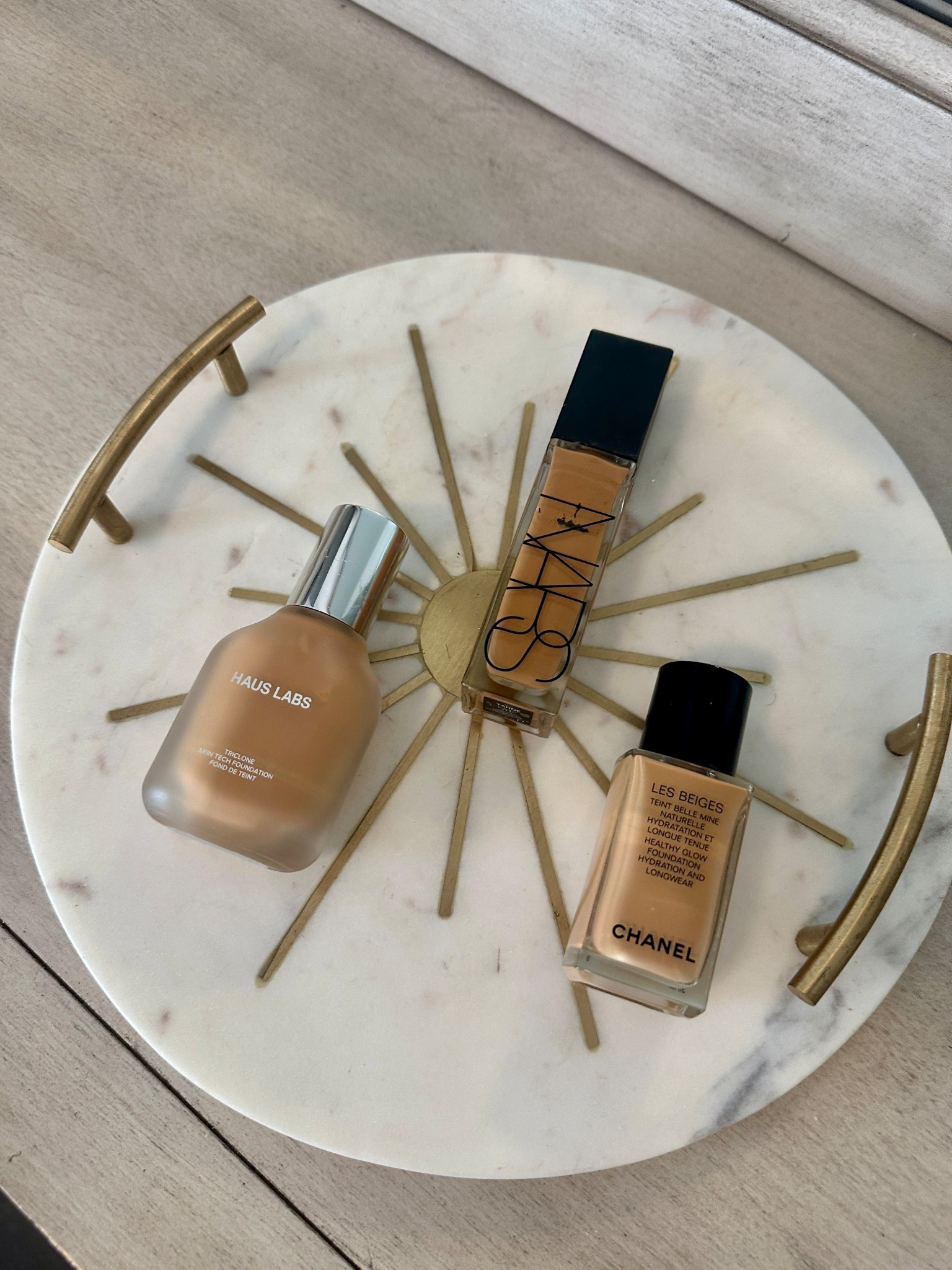 My go to foundations
NARS- Matte full coverage finish
Haus Labs- Very light full coverage skin like 
CHANEL- dewy glowy finish full coverage 

#LTKdayinmylife #LTKBeauty #LTKgrwm