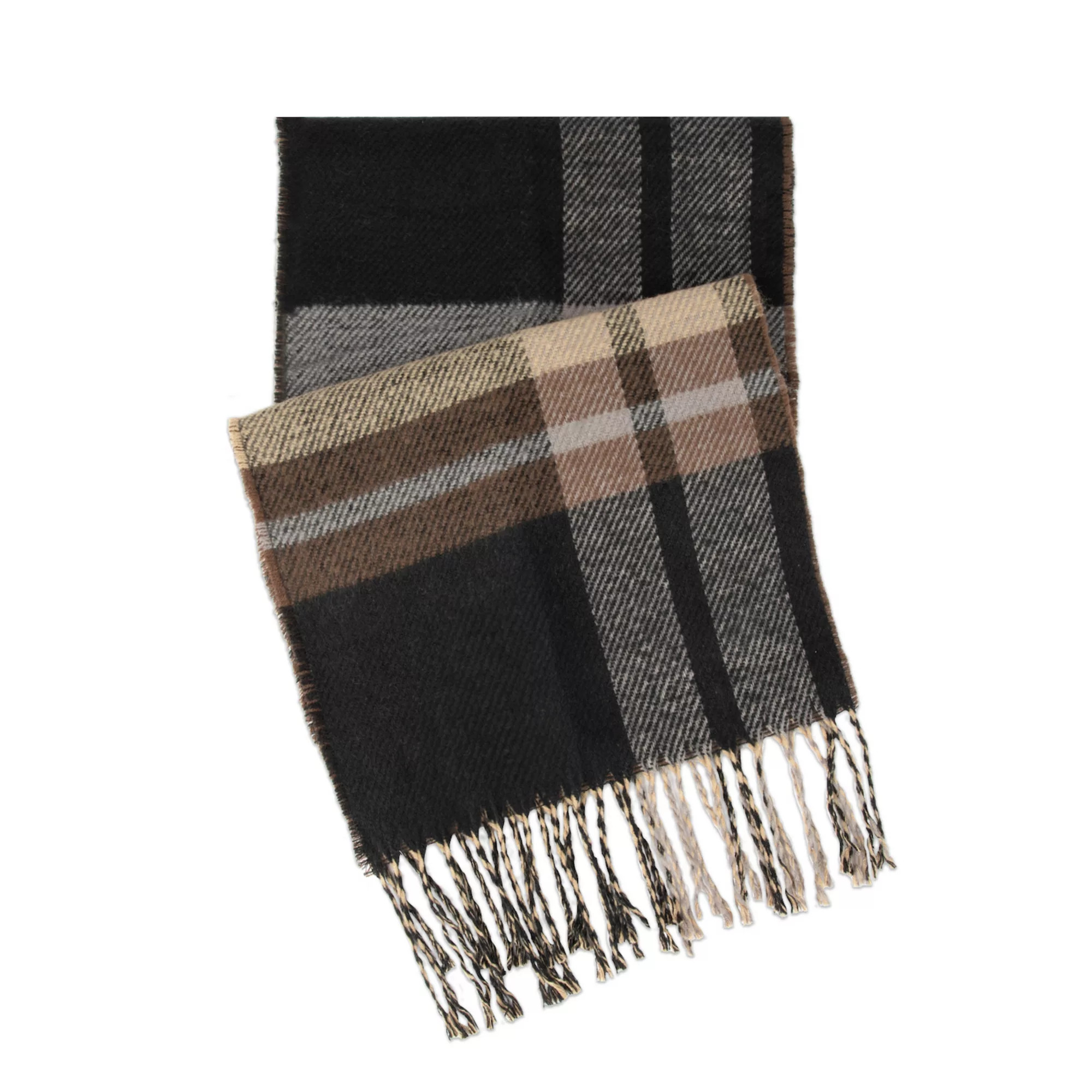 Dockers® 2-In-1 Reversible Bold Plaid Woven Fringe Scarf | Kohl's