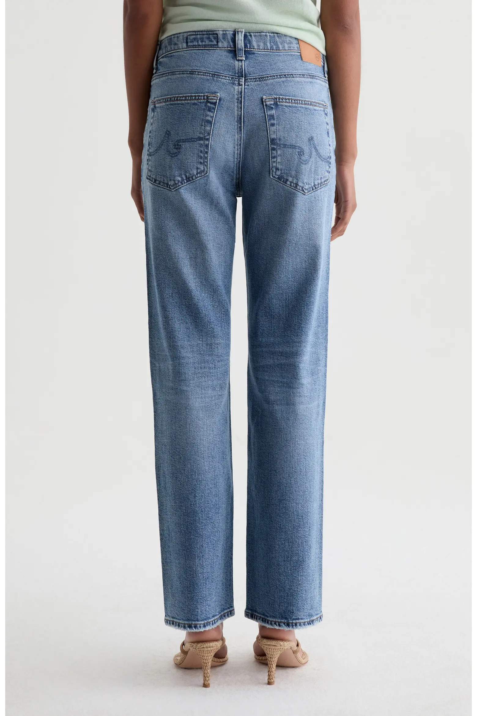 Brinley Mid Rise Straight Leg Jeans (Women) | Nordstrom | Nordstrom