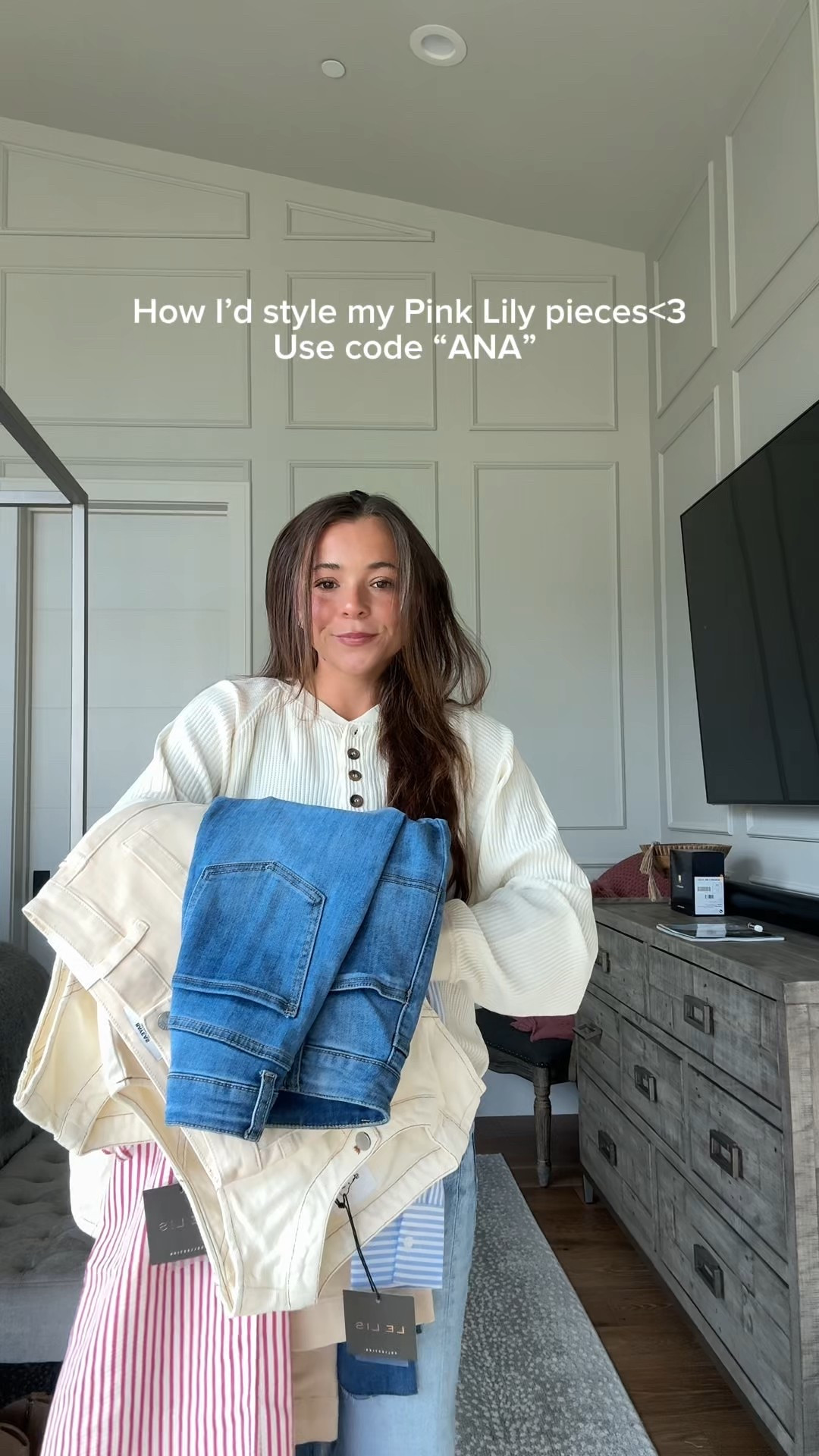 Obsessed with all of my new pink lily pieces 🤍