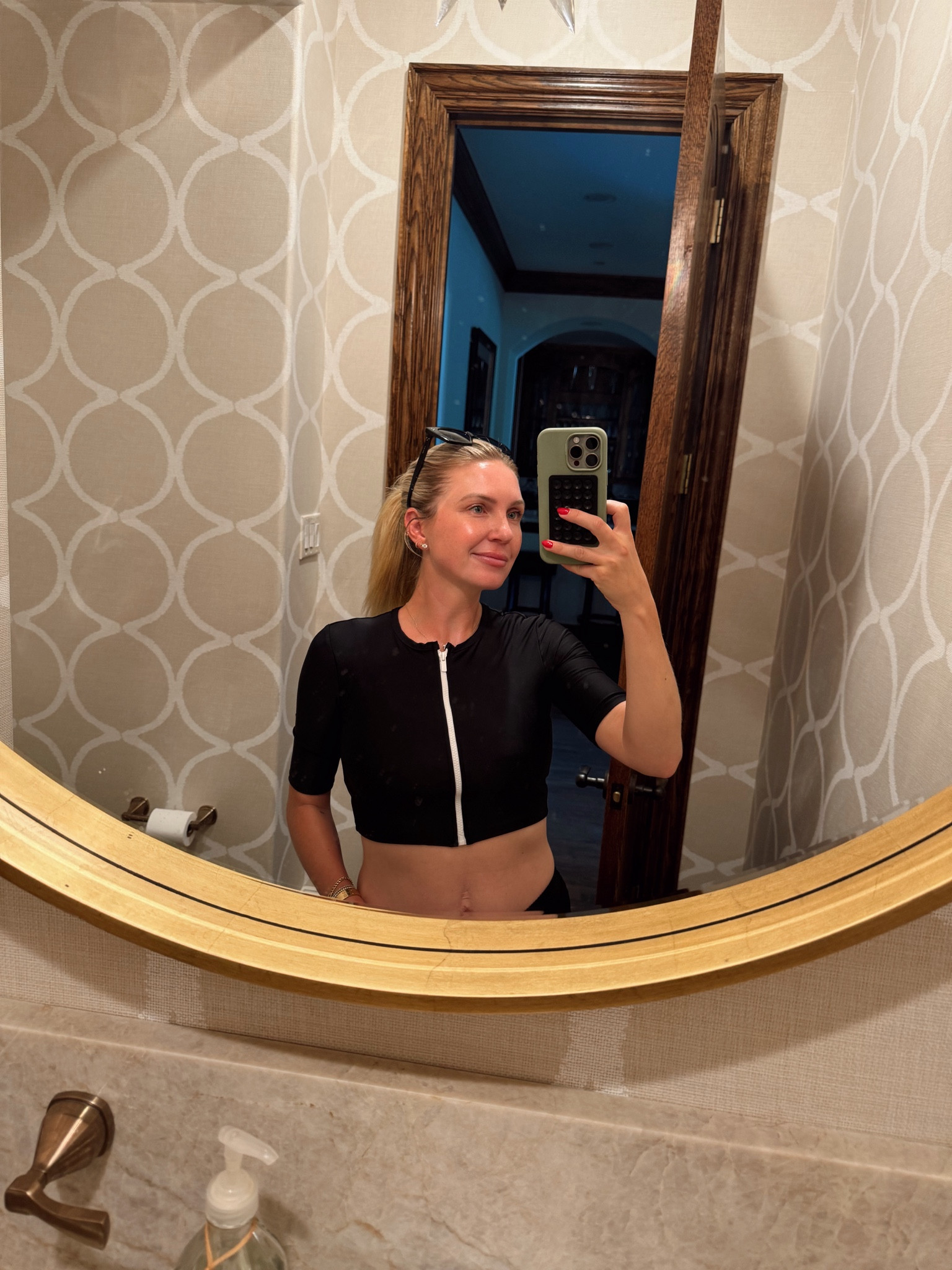 Zip up rashgaurd! 

#LTKSwim #LTKSeasonal