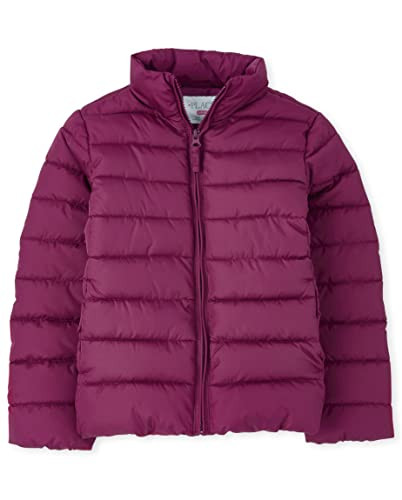 The Children's Place Girls' Medium Weight Wind-Resistant, Water-Resistant Puffer Jacket | Amazon (US)