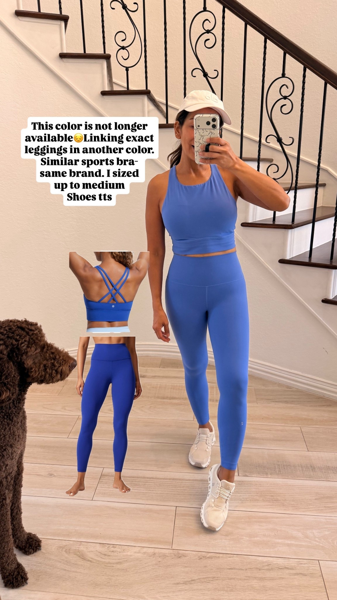 I’m 5’2” 118#ish for reference 
Sports bra I sized up to medium
Leggings XS
Shoes tts


#LTKfitnessgoals #LTKOver40 #LTKPetite