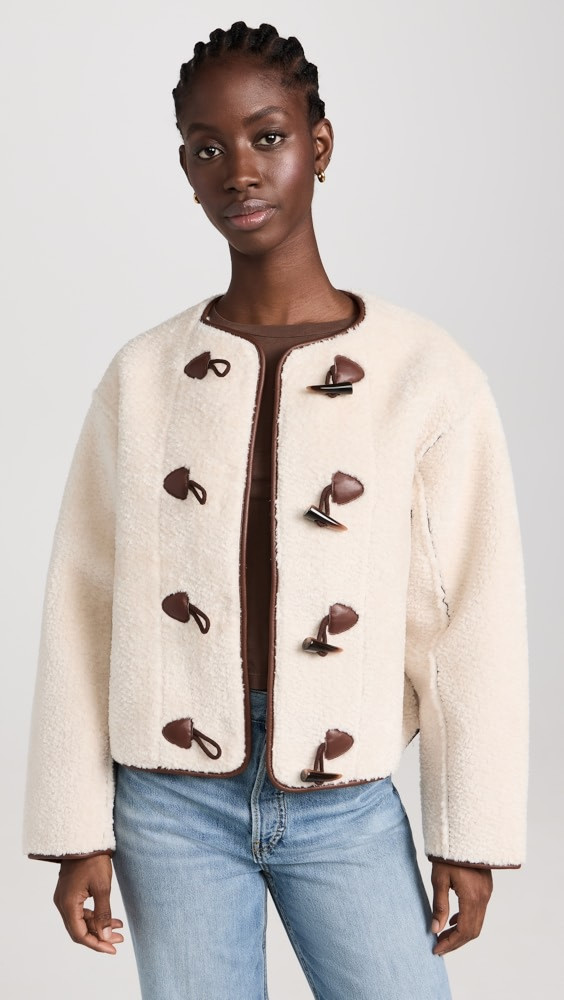 Splendid x Cella Jane Reversible Sherpa Coat | Shopbop | Shopbop
