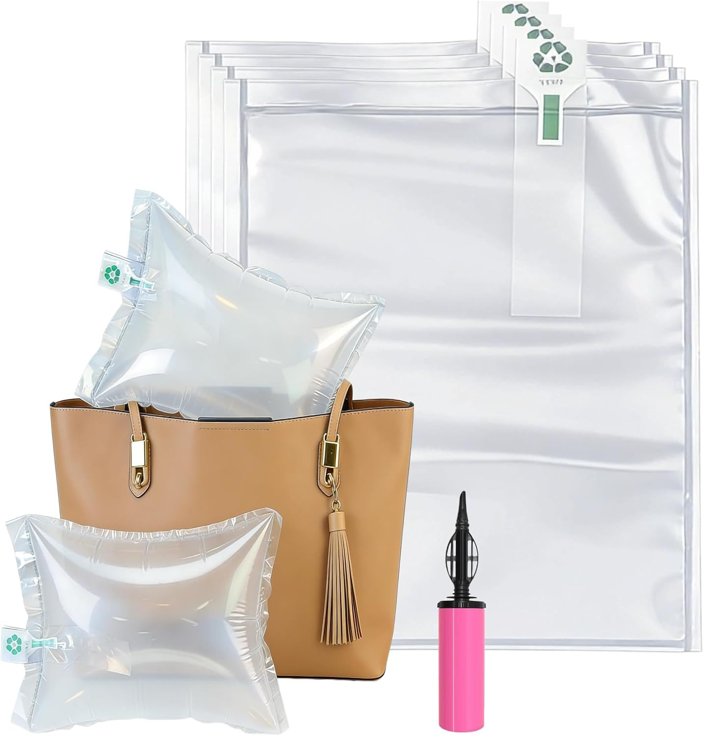 Purse Fillers to Keep Shape and Prevent Creases, 50 Pack Purse Shaper Insert Pillows Handbag Organizer for Storage & Display Bag Stuffing Inflatable Large Air Pillows for Shipping 11.81×9.84'' | Amazon (US)