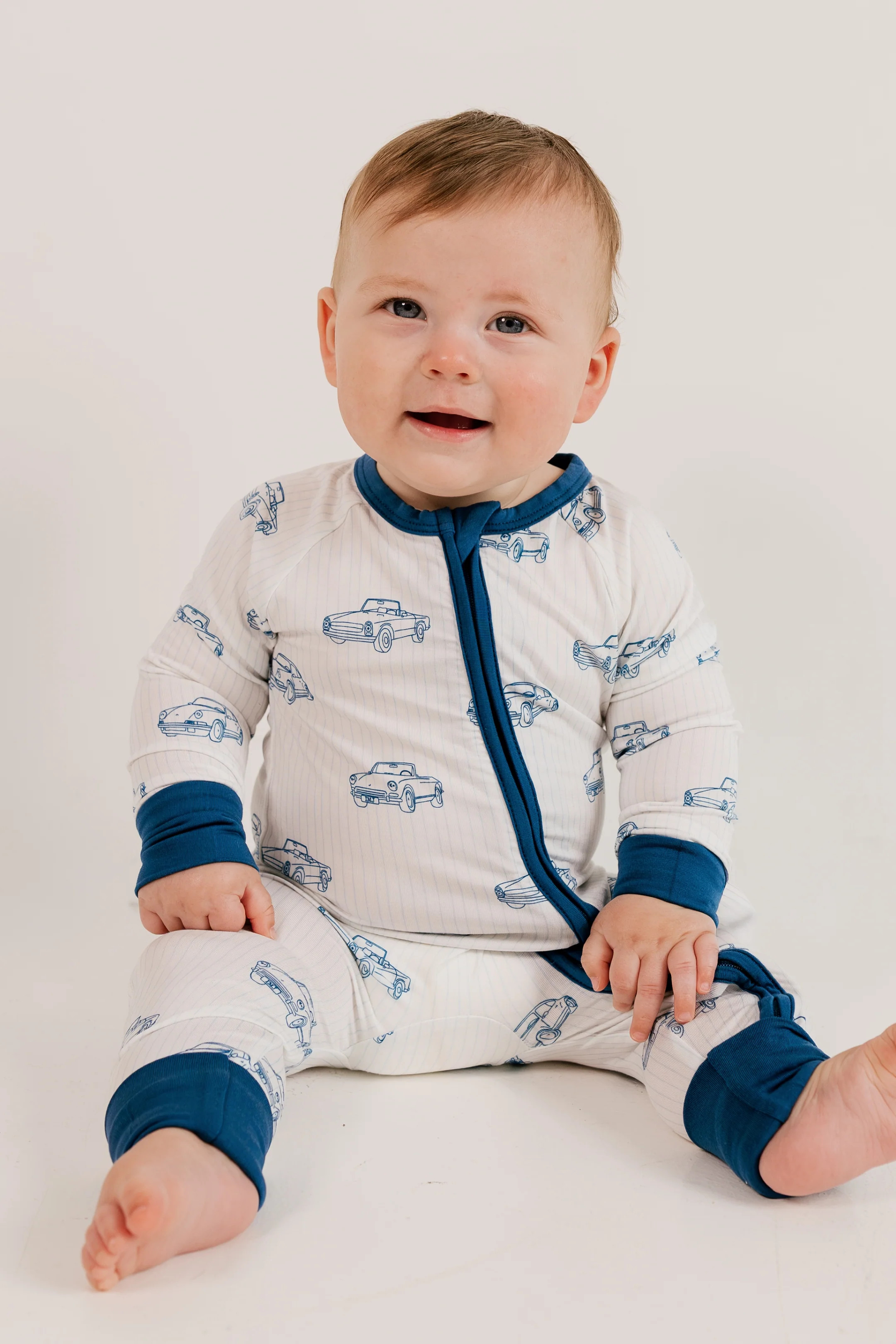 Cruising Cars Zipper Romper | In My Jammers