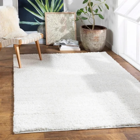 Mark&Day Area Rugs 5x7 Vere White Area Rug (5 3 x 7 3 ) | Walmart (US)