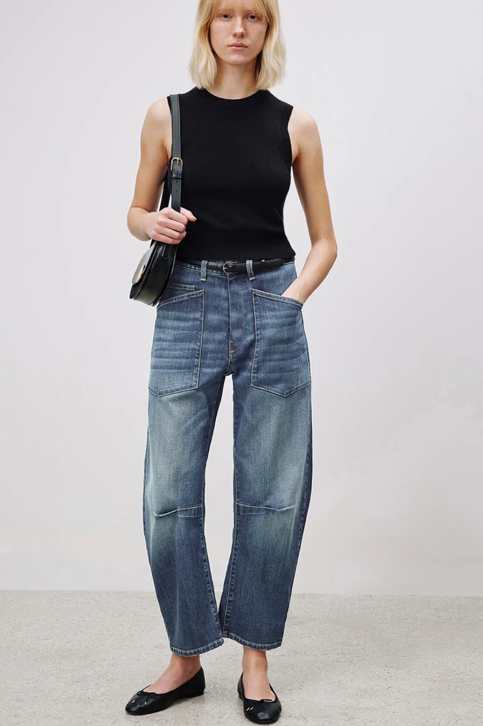 Nili Lotan jeans, barrel jeans

#LTKStyleTip