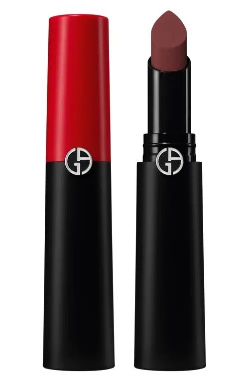 ARMANI beauty Lip Power Long Lasting Matte Lipstick in 207 at Nordstrom | Nordstrom