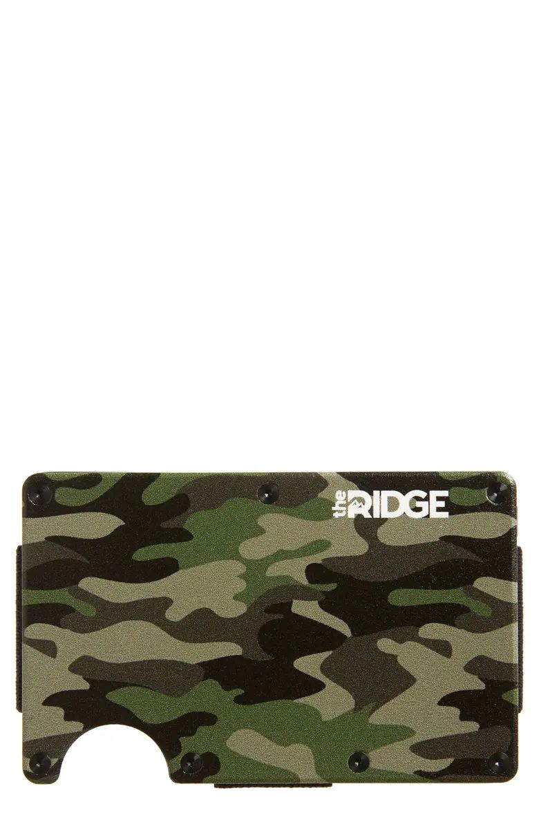 the Ridge Camo Print RFID Money Clip Card Case | Nordstrom | Nordstrom