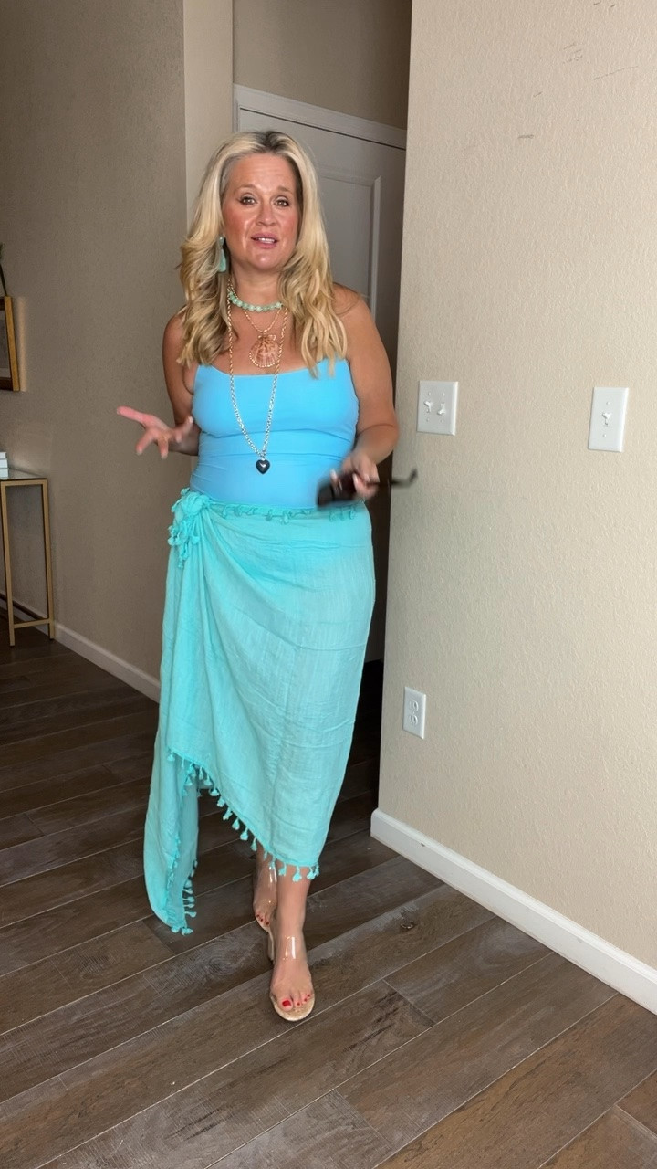 ✨Tap the bell, save and ❤️ for over 40 fashion, midlife style, midsize fashion and luxury looks for less. 

Large (size up if in between sizes.) in swimsuit.

The most confidence-boosting Amazon swim find I’ve tried. 🤍

Finding a swimsuit isn’t the hard part.

Finding one that doesn’t cling to a lower belly, dig in at the waist, or make getting dressed feel discouraging… that’s the challenge.

This Amazon swimsuit changed that for me.

✨ Skims instead of squeezes
✨ Smooths without feeling restrictive
✨ Gives comfortable support
✨ Pairs perfectly with the cover-up for an effortlessly polished look

It’s one of those rare finds that makes getting dressed for the pool, beach, or vacation feel easy again.

💖 Comment SWIM and I’ll send you the swimsuit, cover-up, and all the details.

👑 Helping you look good, feel good.-Lindsey Denver   

Check back daily for belly-friendly style, confidence, and Outfit Physics™. 

#amazonfashion #swimwear #swimsuit #swimstyle #beachstyle #vacationstyle #midlifestyle #over40style #over50fashion #midsizefashion #bodyconfidence #bellyfriendly #summerstyle #amazonfinds #resortwear

#LTKOver40 #LTKMidsize #LTKPlusSize