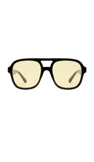 AIRE Whirlpool Sunglasses in Black. | Revolve Clothing (Global)