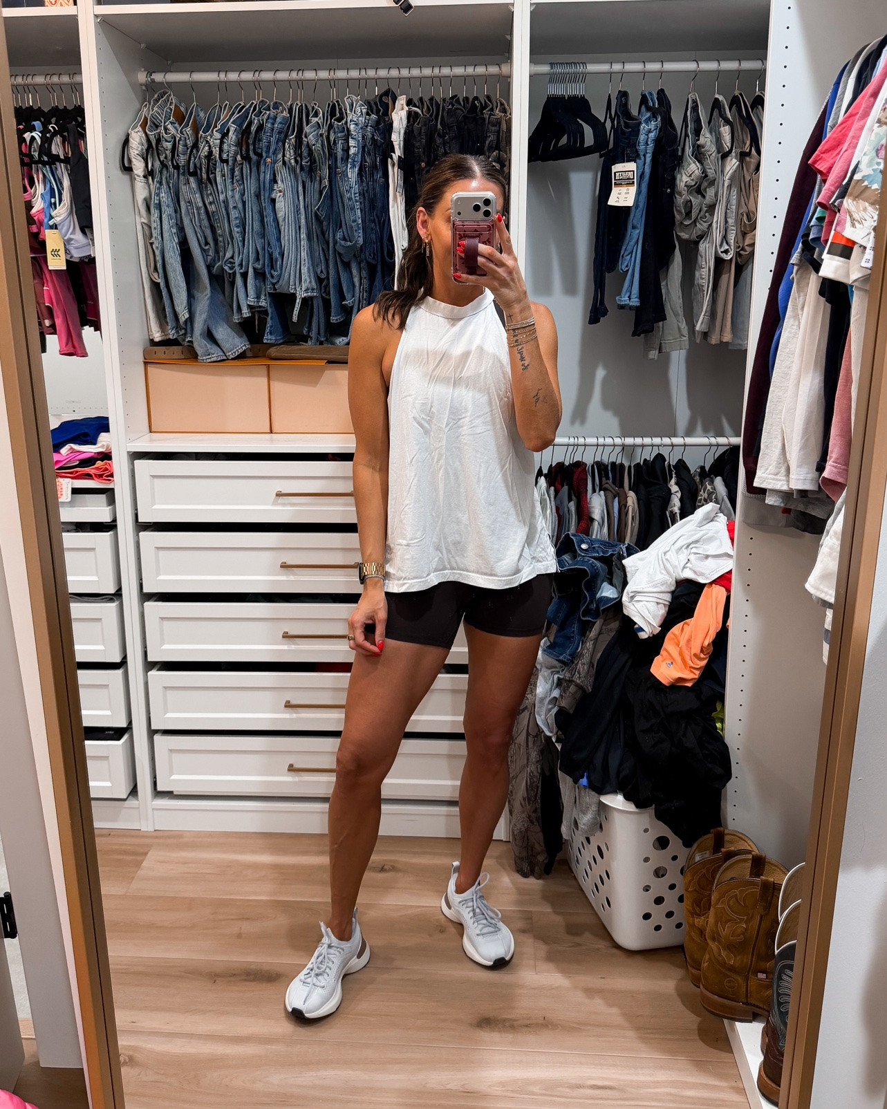 Tops-small
Biker shorts-small

#LTKootd #LTKfitnessgoals #LTKActive