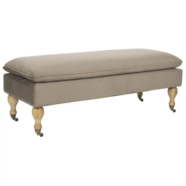 Safavieh Hampton Classic Glam Pillow Top Bench with Casters | Walmart (US)