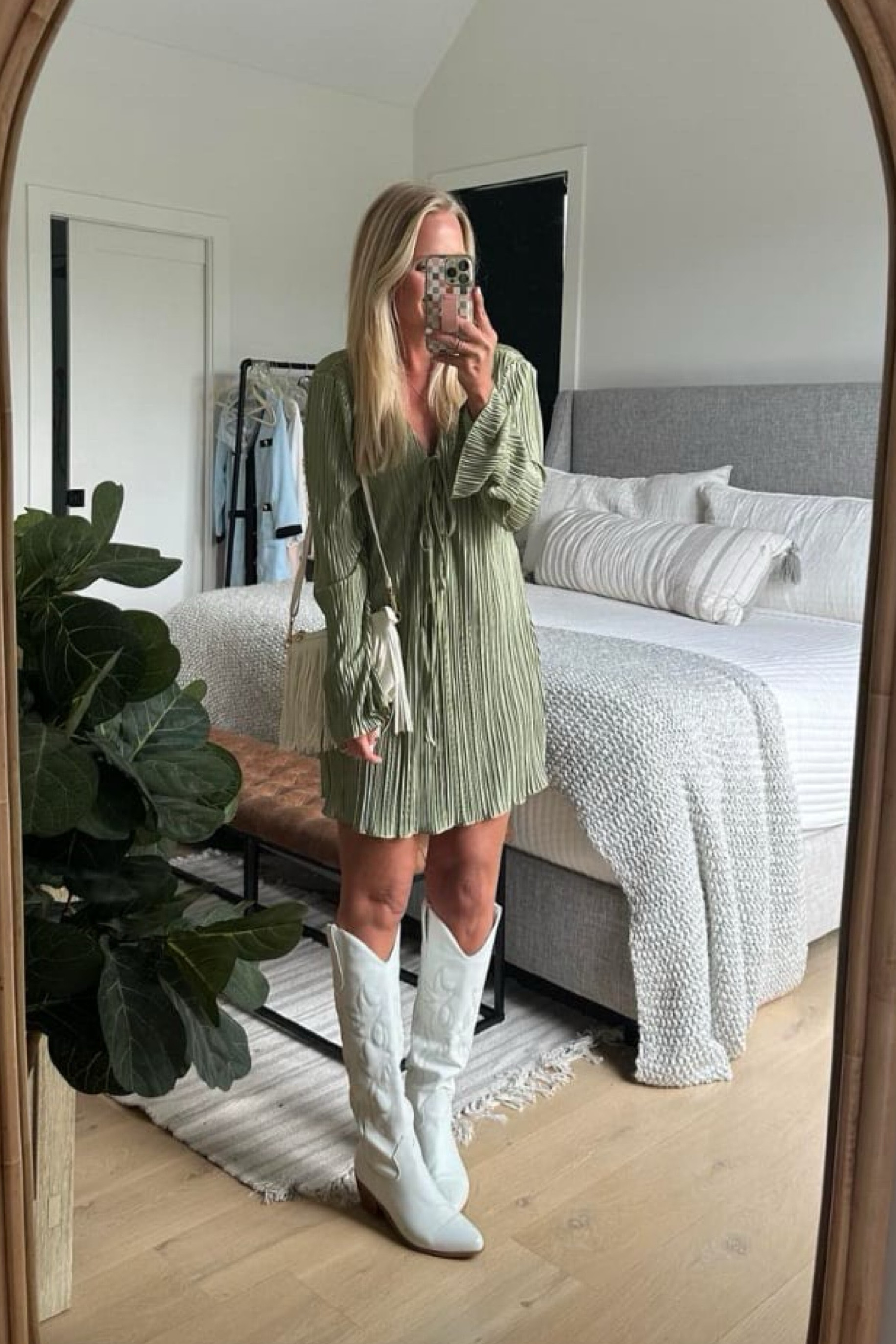 My Amazon pleated dress is so comfortable! I'm 5'4 and wearing a small.

#LTKShoeCrush #LTKFestival #LTKFindsUnder50