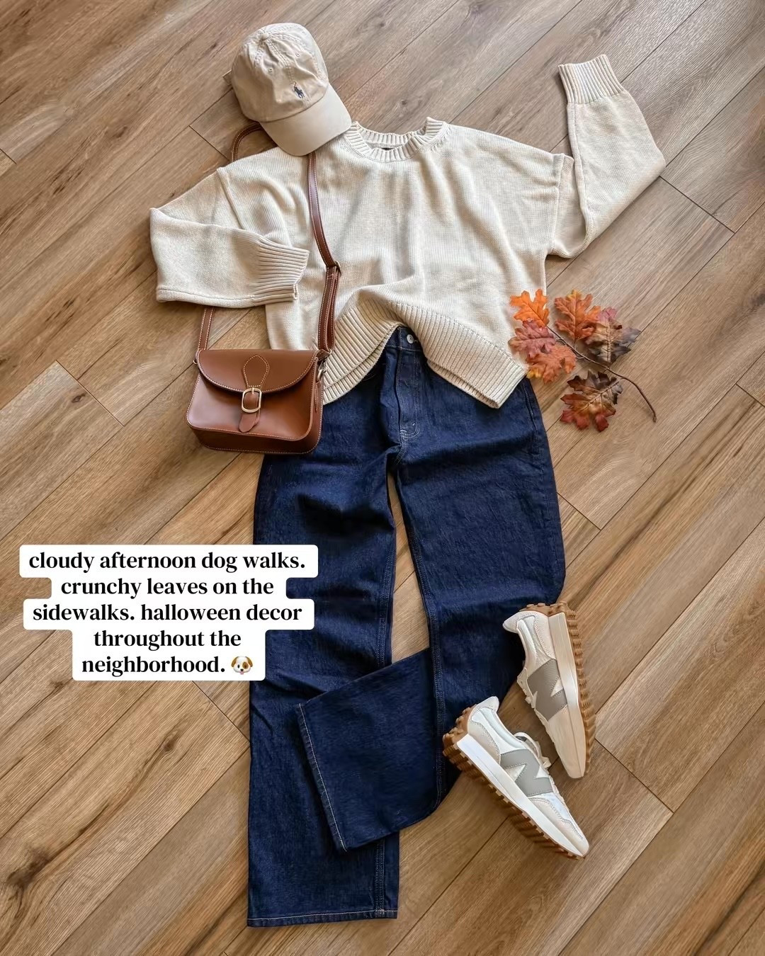 fall outfits 2026. never too early. love the @abercrombie 90s relaxed jeans with a cozy cotton sweater and new balance sneakers! all day everyday.

#LTKSeasonal #LTKSaleAlert #LTKootd