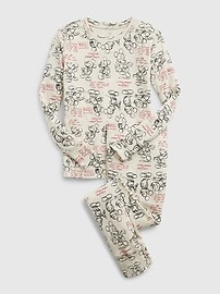 GapKids &#124 Disney 100% Organic Cotton Mickey Mouse Sketch PJ Set | Gap (US)