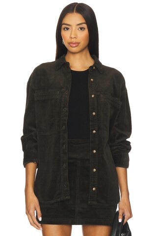 HEARTLOOM Tilly Shirt in Fir from Revolve.com | Revolve Clothing (Global)