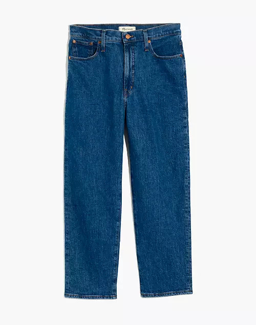 The Perfect Vintage Straight Crop Jean in Edendale Wash | Madewell