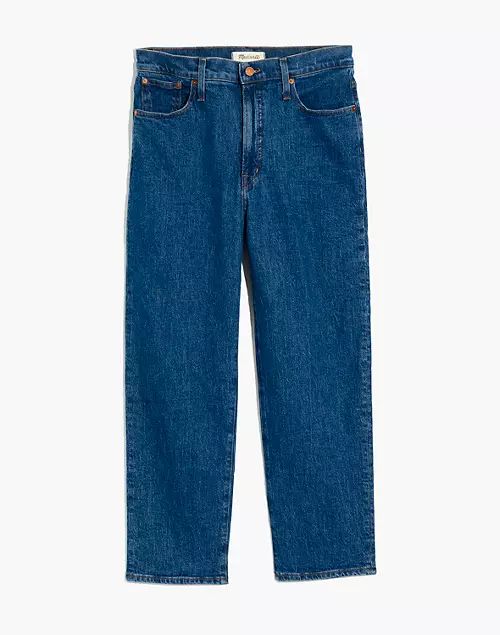 The Petite Perfect Vintage Straight Crop Jean in Edendale Wash | Madewell