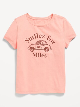 Short-Sleeve Graphic T-Shirt for Girls | Old Navy (US)