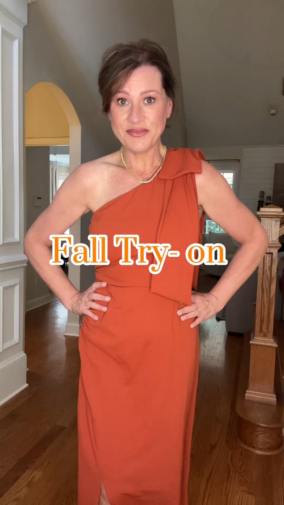 Fall try- on. A few pieces couldn’t be linked here. #amazon #dress 

#LTKStyleTip #LTKOver40 #LTKU