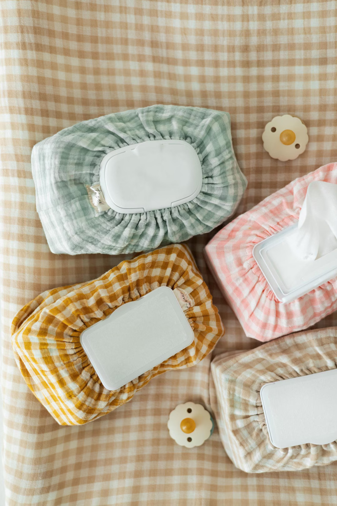 Baby Wet Wipes Cover Tissue Box Nursery Decoration Matching Changing Pad Cover Baby Essentials Ba... | Etsy (US)