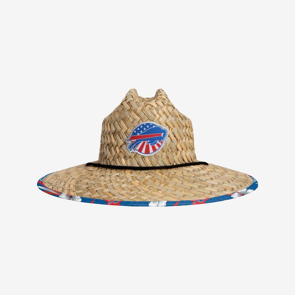 Buffalo Bills Americana Straw Hat | FOCO inc