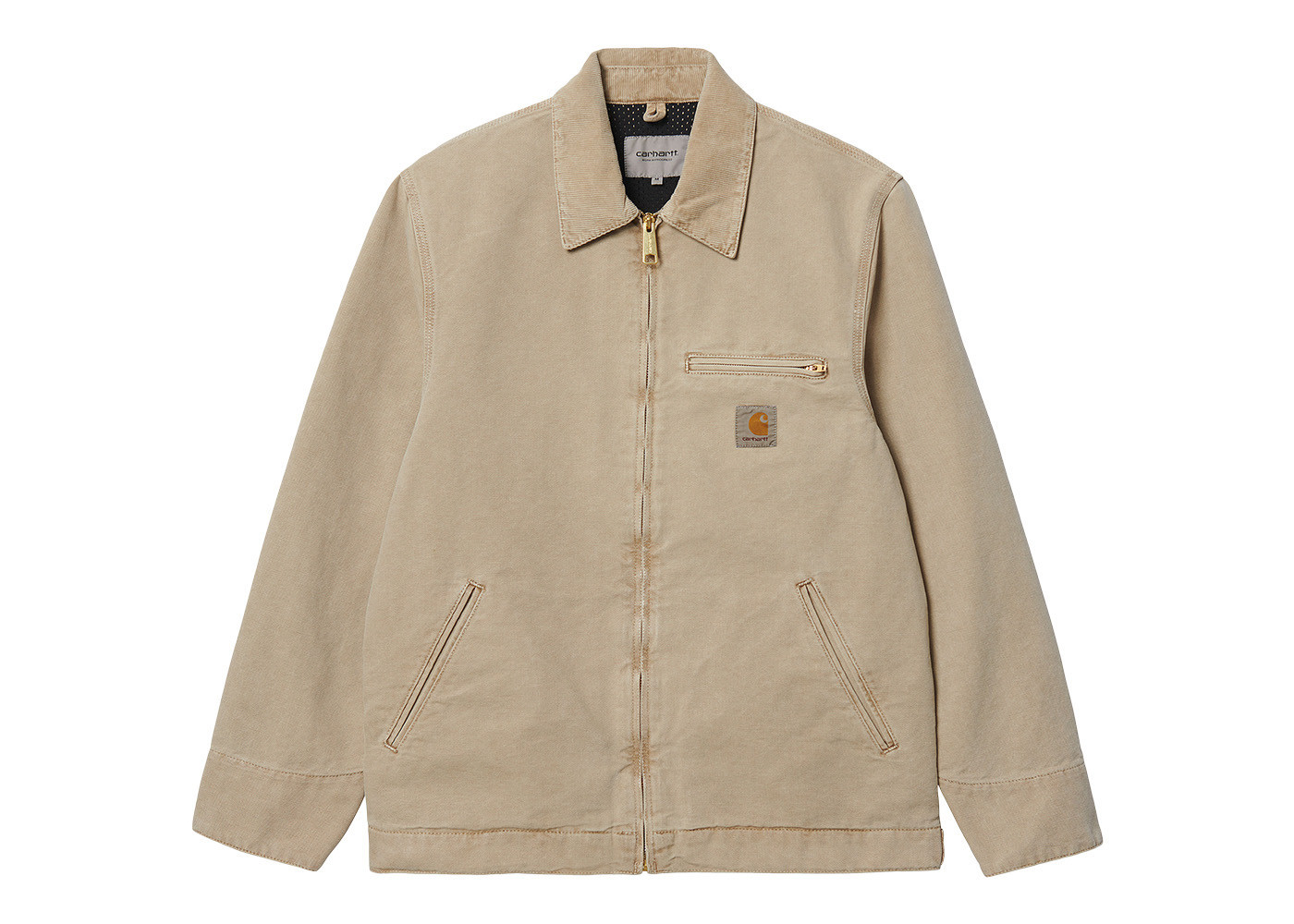 Carhartt WIP Detroit Dearborn Canvas 12oz (Summer) Jacket Dusty H Brown (Faded) | StockX