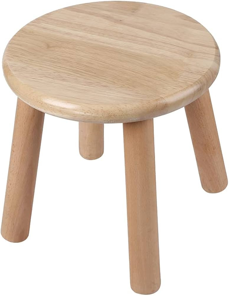 Bamboo Step Stool,10.23 inches Sturdy Foot Stool for Adults,Wood Portable Bed Side Steps Stool 35... | Amazon (US)