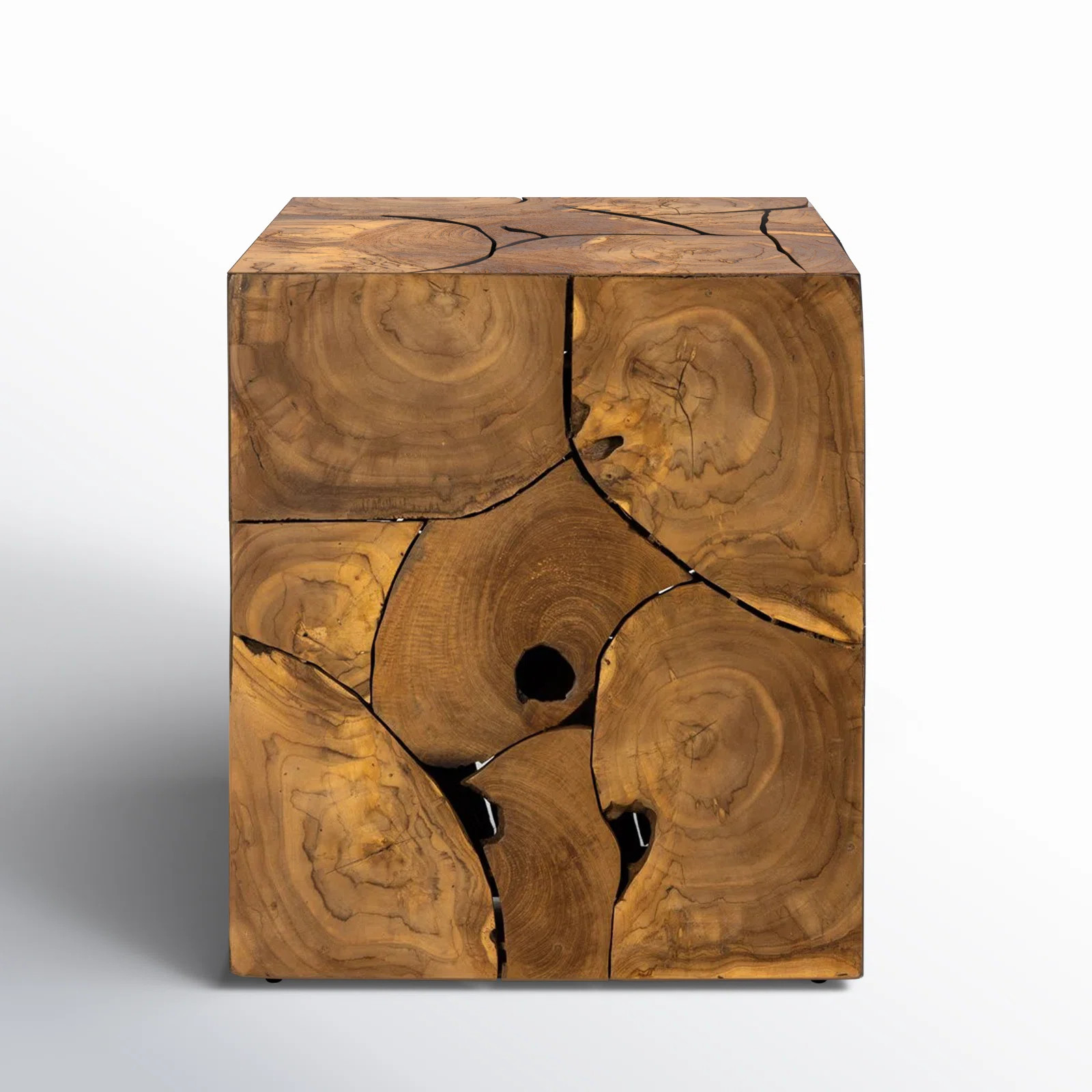 Gwyneth 19.75'' Teak Outdoor Side Table | Joss & Main