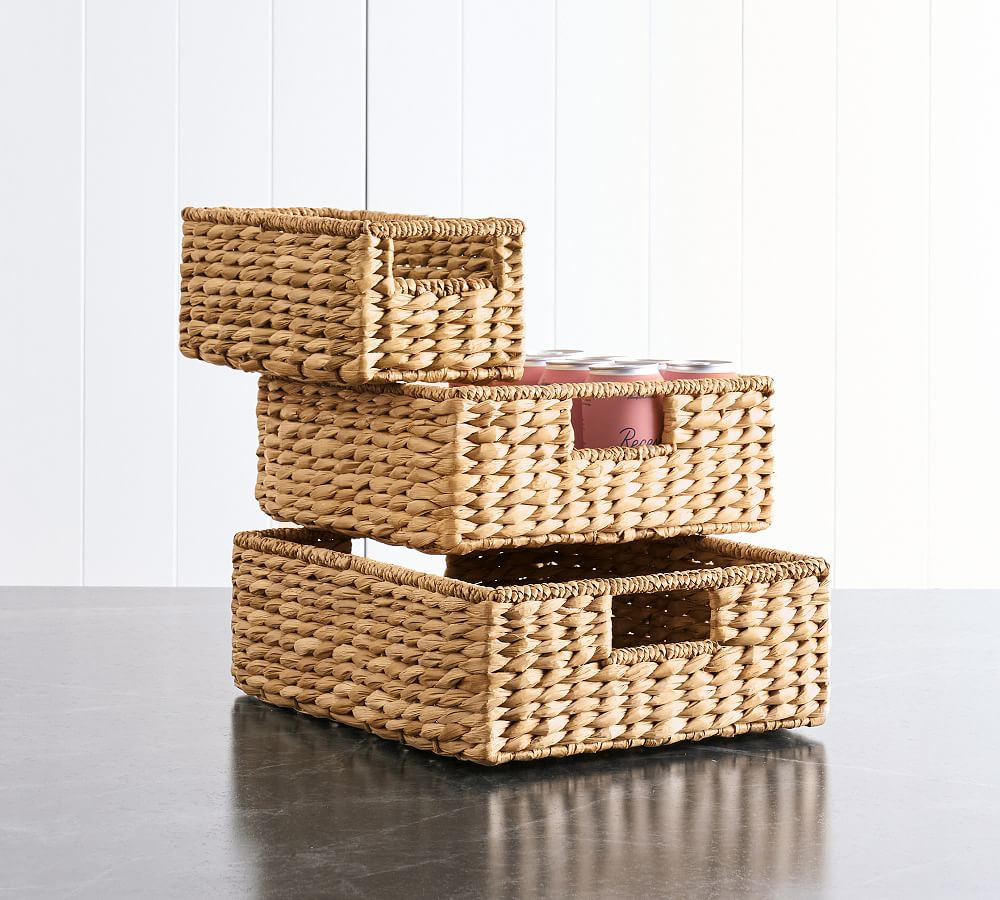 Savannah Handwoven Seagrass Utility Baskets | Pottery Barn (US)