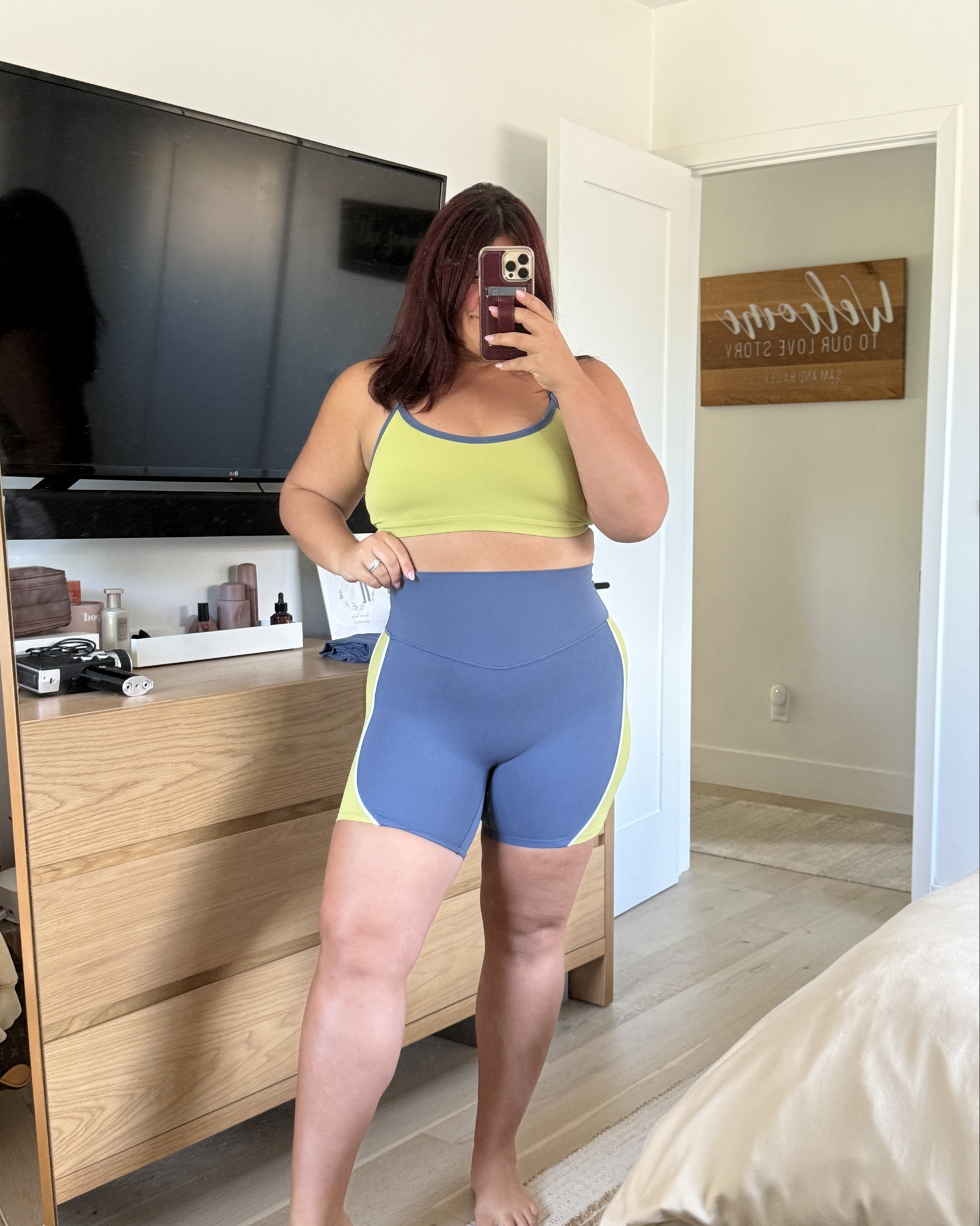 New vitality set came in! wearing a L in top and leggings, and XL in shorts

code: THEBAILEYP for 10% off 

#LTKgrwm #LTKfitnessgoals #LTKootd