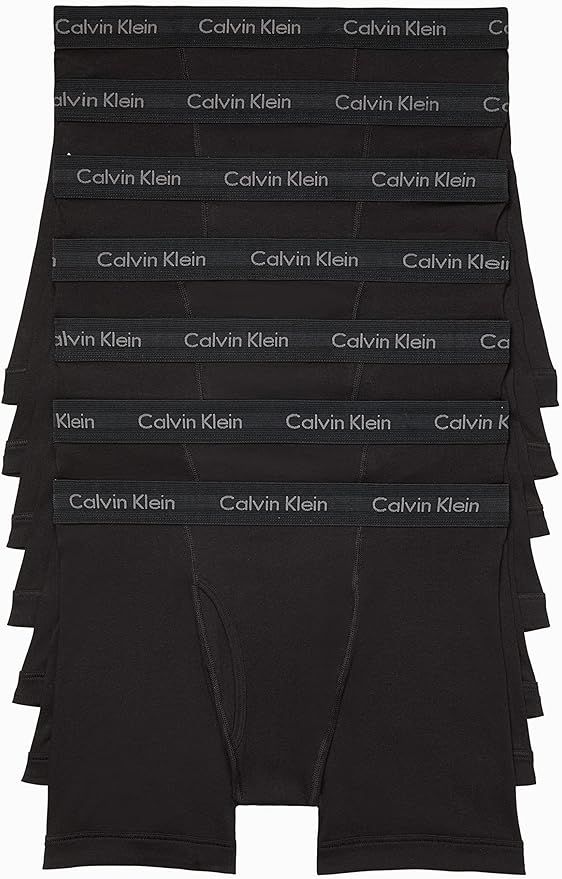 Calvin Klein Men's Cotton Classics 7-Pack Boxer Brief | Amazon (US)
