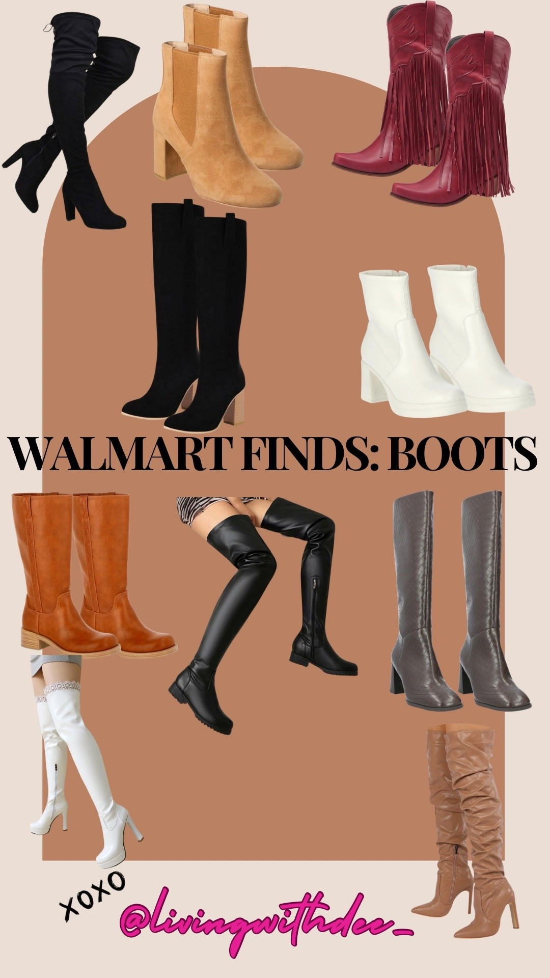 Walmart Finds | Fall Fashion | Boots

#LTKSeasonal #LTKFindsUnder100 #LTKShoeCrush
