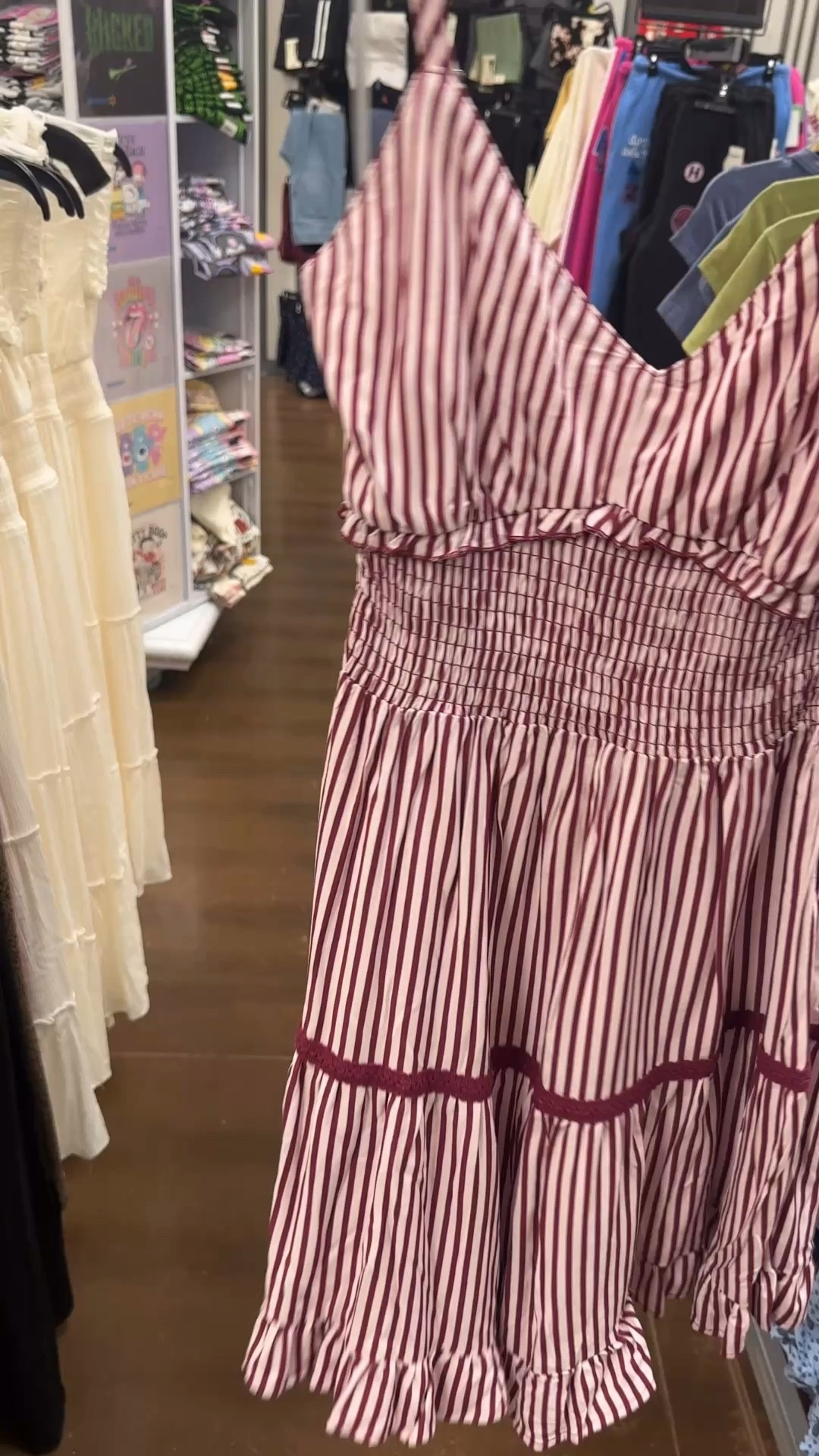 Walmart striped dress, red and white dresss

#LTKdayinmylife #LTKootd #LTKSeasonal
