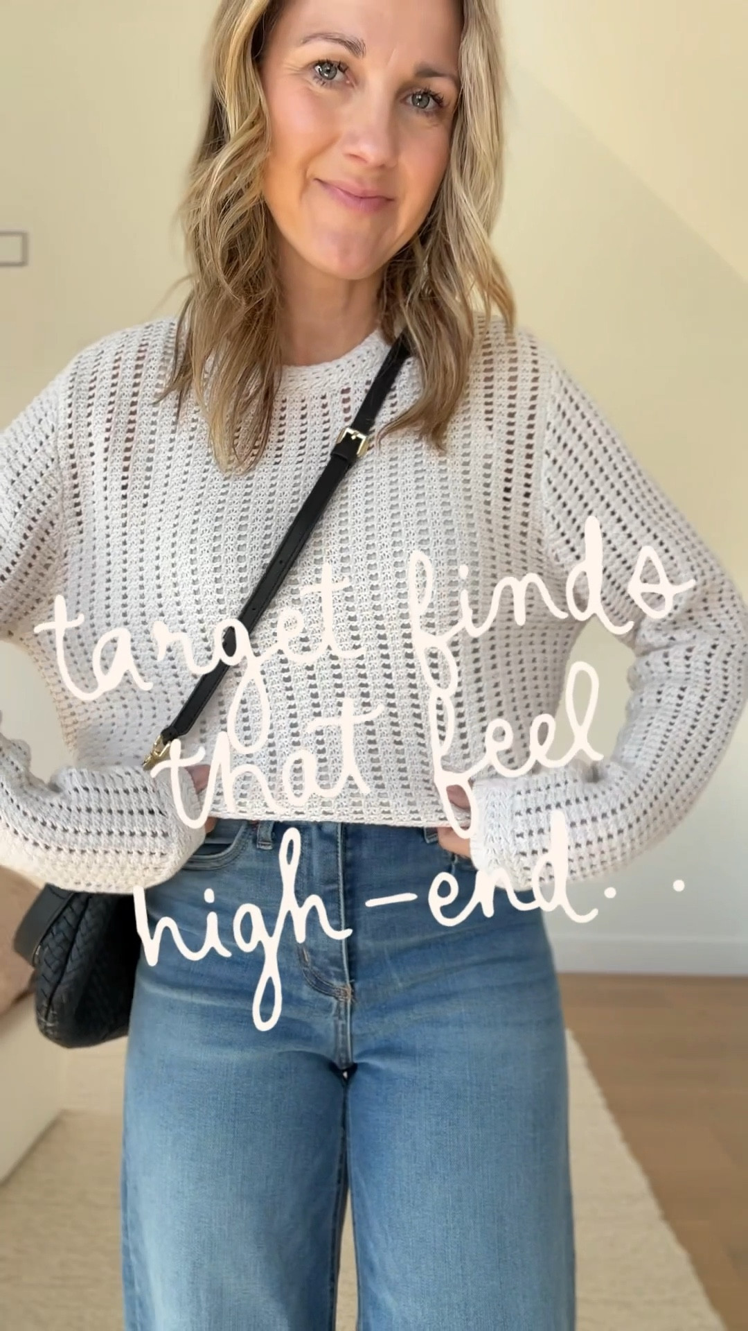 Like this open knit sweater! 

#LTKOver40 #LTKootd